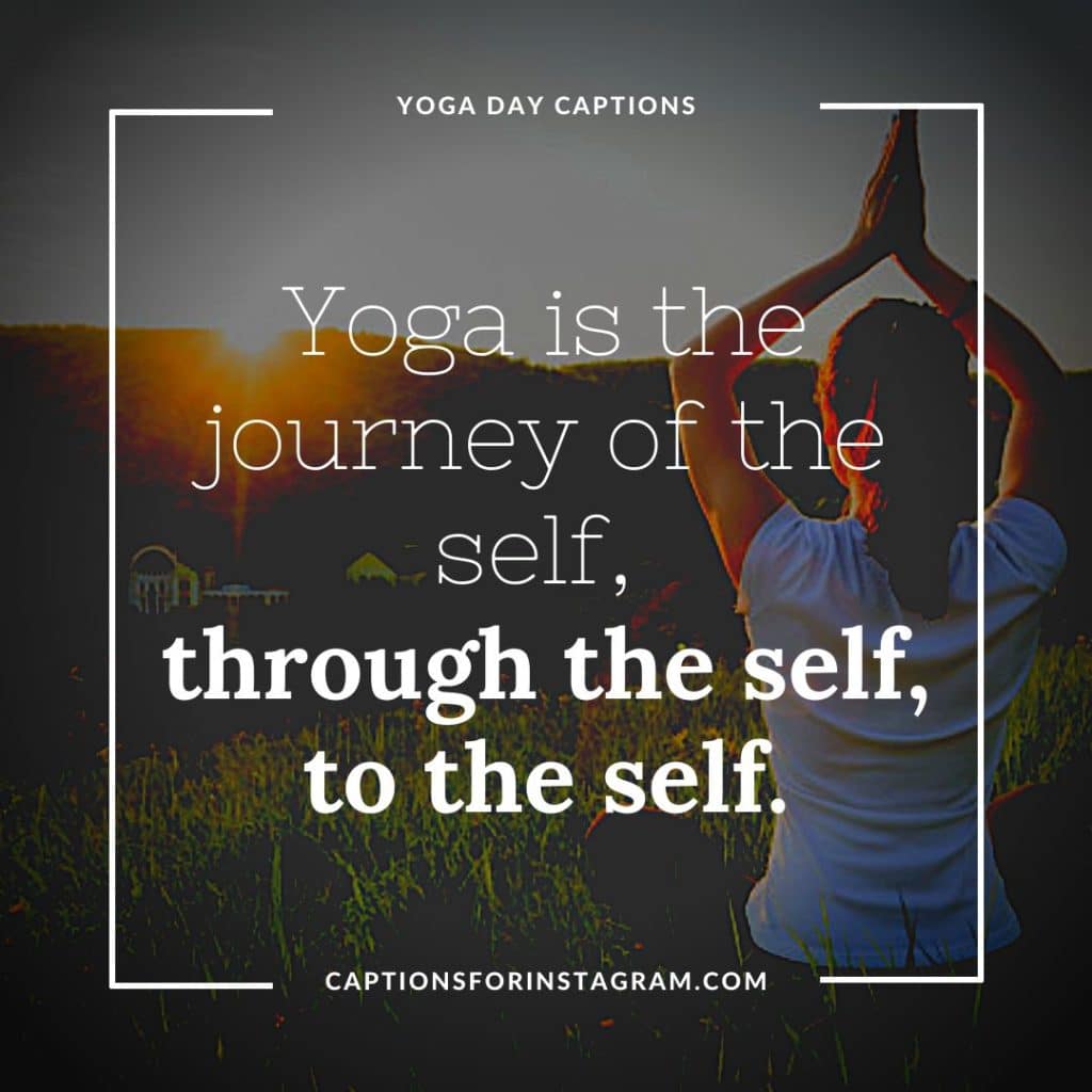  Instagram captions for yoga