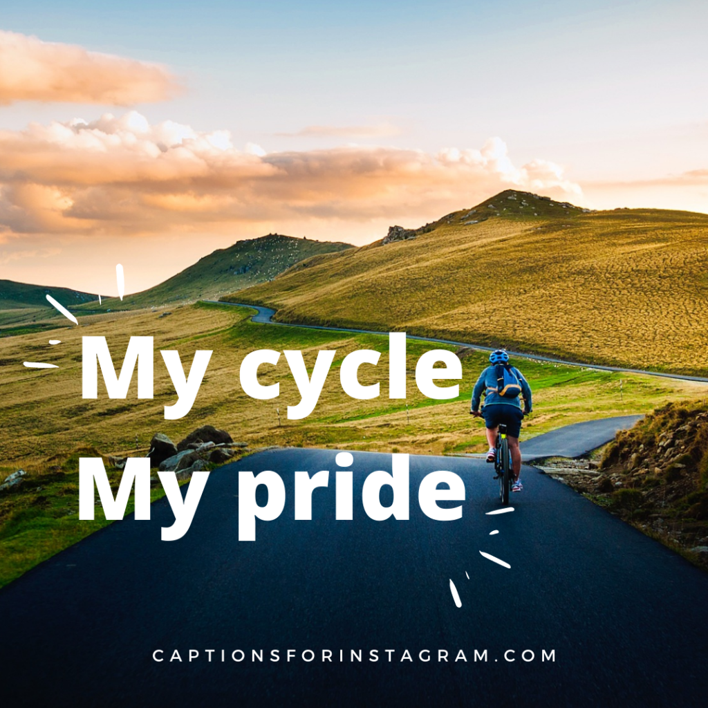 My cycle My pride