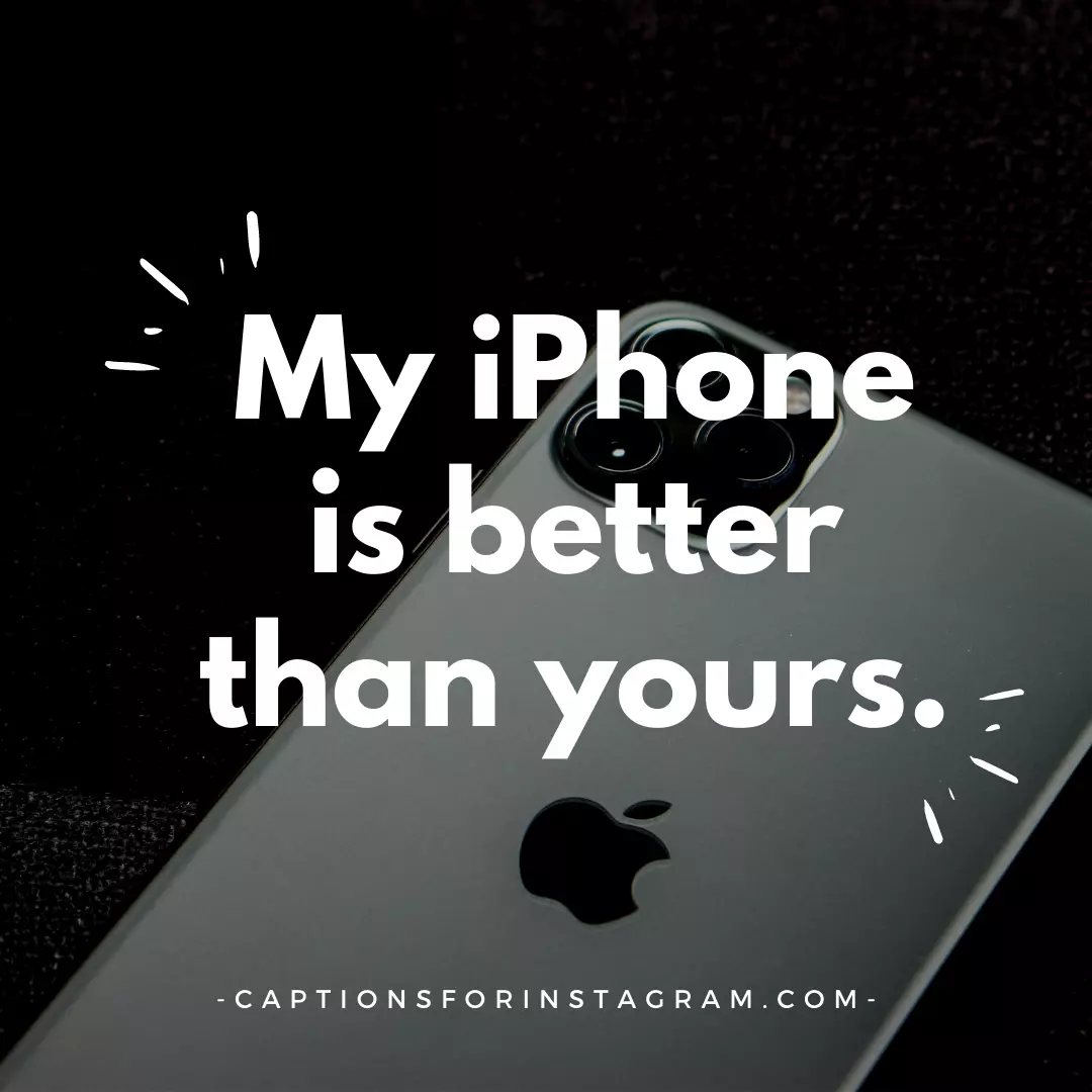 Captions for new iPhone