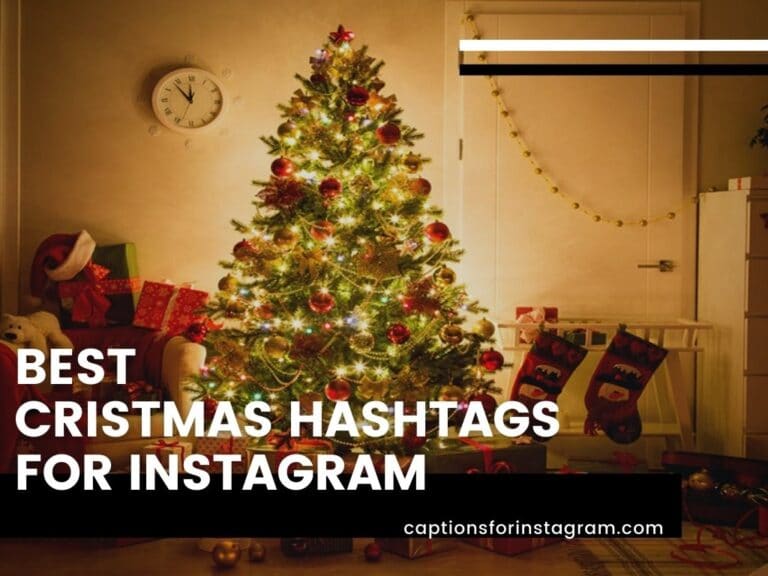 Best Christmas Hashtags for Instagram Captions For Instagram