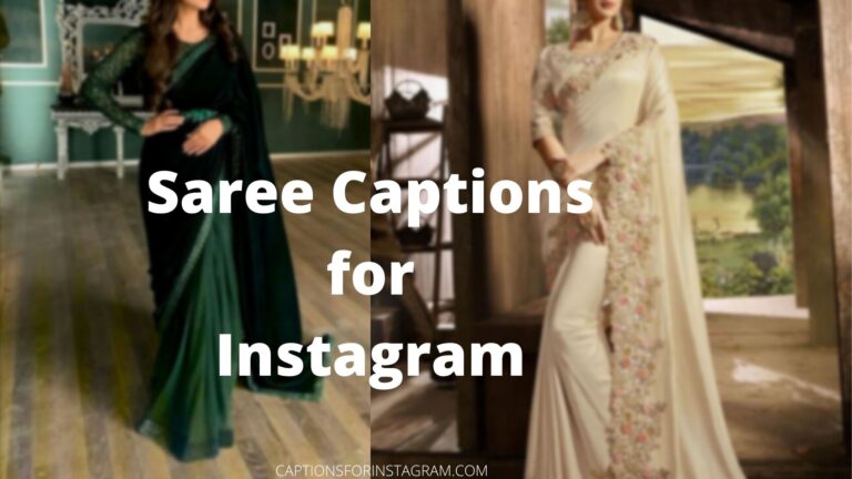 166 Best Saree Captions For Instagram Captions For Instagram