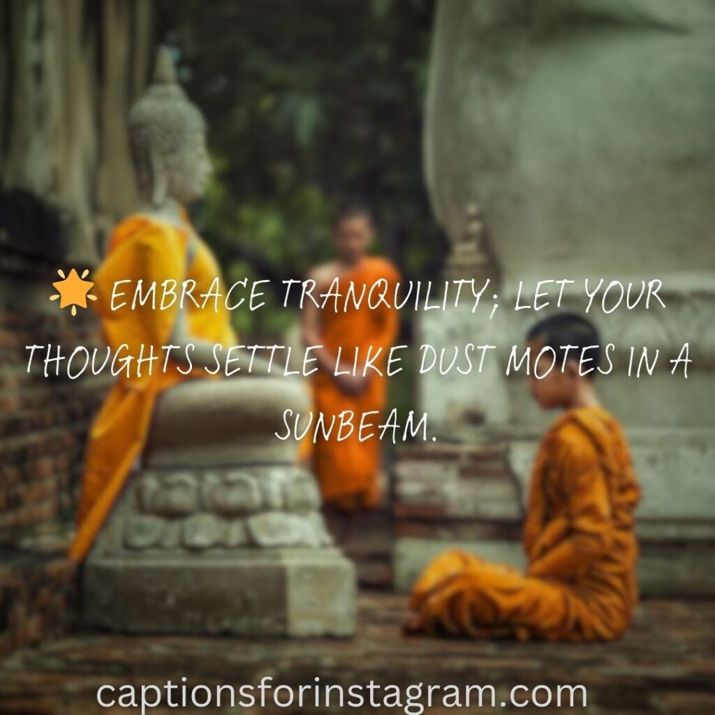 70+ Best Meditation Captions for Instagram